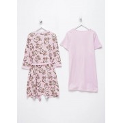 Костюм для вагітних та годуючих (нічна сорочка, халат) Cotpark M,XL 16037